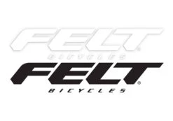 Felt Bicycles DECAL LOGO 11" (BLACK)