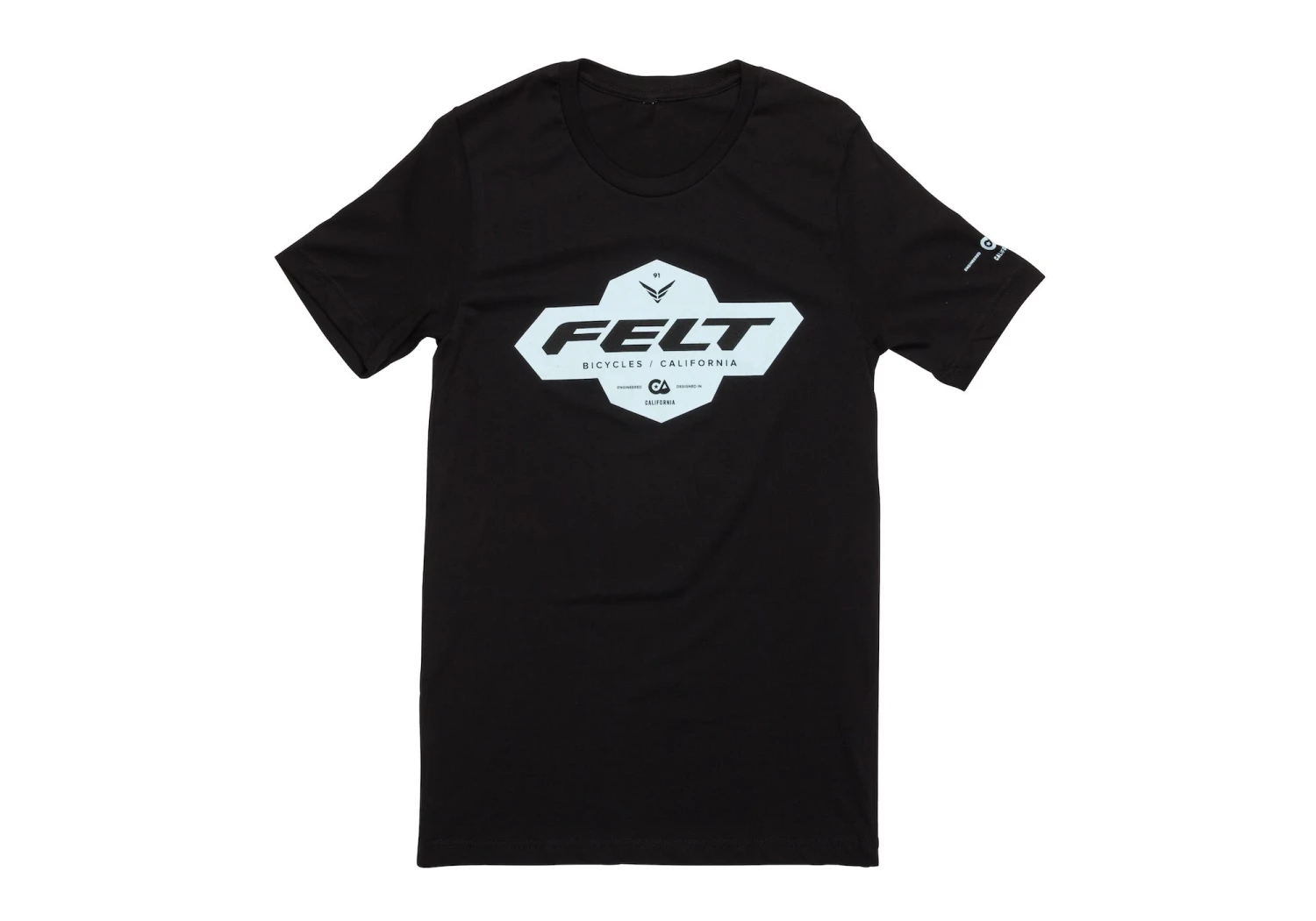 Felt Bicycles Felt Brand Black T-Shirt | Men's 1 Felt Bicycles Felt Brand Black T-Shirt | Men's