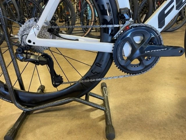 Felt AR Advanced Shimano Ultegra Di2 12 Speed Reynolds AR58 White 2023 10 Felt AR Advanced Shimano Ultegra Di2 12 Speed Reynolds AR58 White 2023 - Image 10