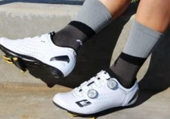 Felt Bicycles Felt 6" Socks - Black -Felt grey sock 2