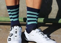 Felt Bicycles Felt 6" Socks - Navy -Felt navy sock 1